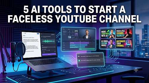 5 Best AI Tools to Start a Faceless YouTube Channel in 2026 | Complete Beginner's Guide